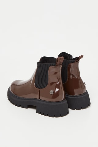 Botins Chelsea Gretchen - Castanho