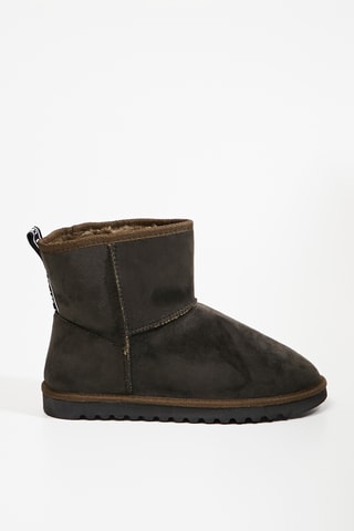 Botins forrados Artemis - Caqui
