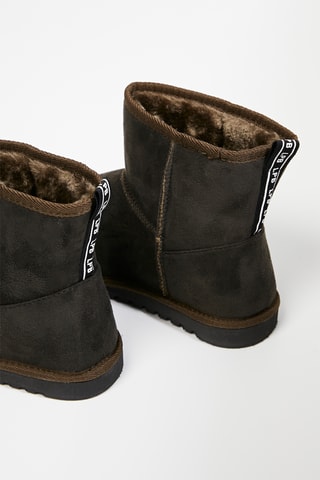 Botins forrados Artemis - Caqui