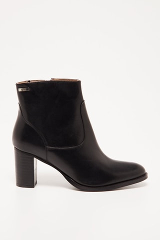 Botins em couro Ambrine - Preto