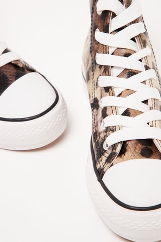 Sapatilhas Emmy - Preto e castanho