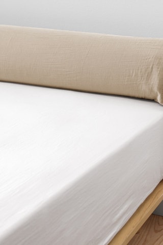 Taie de traversin Gaïa - Beige