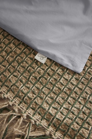 Taie d'oreiller en percale de coton 80 fils/cm² Bally  - Gris