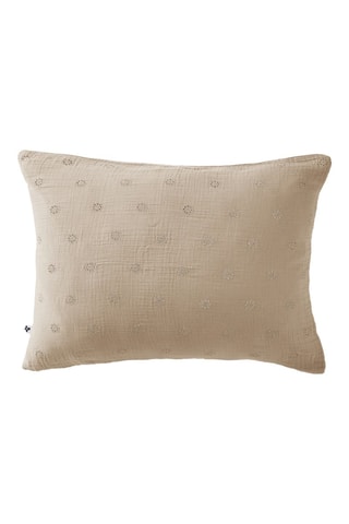 Taie d'oreiller Gaïa Boho - Beige