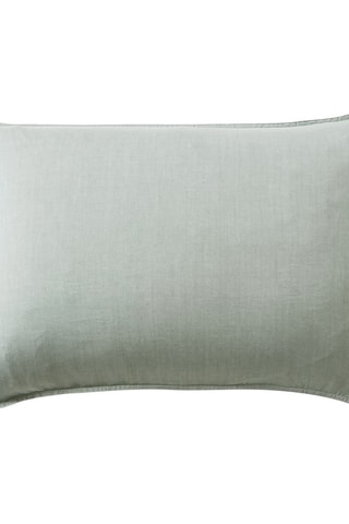 Taie d'oreiller en lyocell 57 fils/m² Lysandre - Vert d'eau