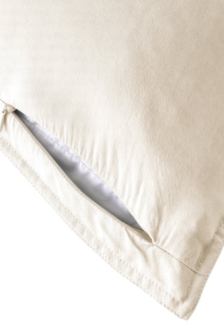 Taie d'oreiller en lyocell 120 fils/m² Lysandre - Beige