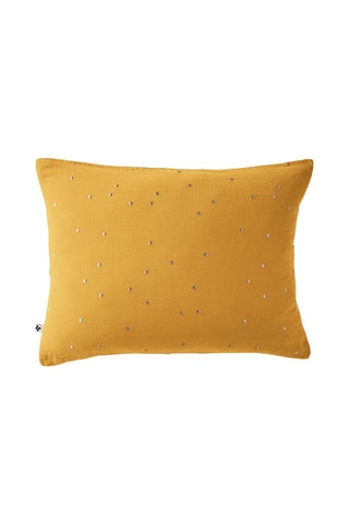 Taie d'oreiller Gaïa Chic - Safran