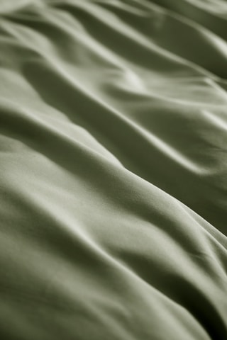 Housse de couette en percale de coton 80 fils/cm² Bally  - Vert