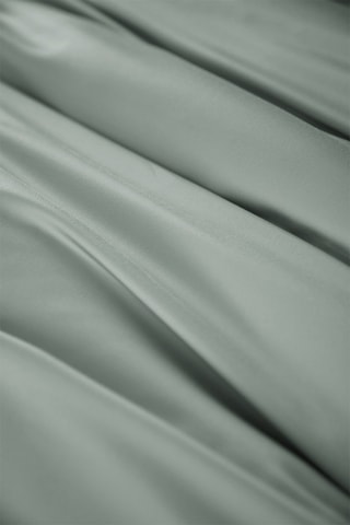 Housse de couette en viscose de bambou 57 fils/cm² Salomé - Vert clair