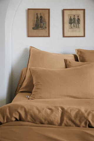 Housse de couette Lysandre - Camel
