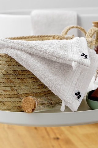 2 gants de toilette Garance - Chantilly