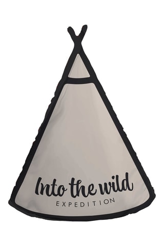 Coussin déhoussable Wild Gris -  37,5 x 50 cm