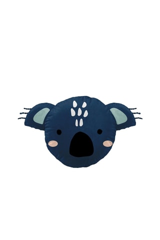 Coussin Z'animaux Bleu marine - 40 cm