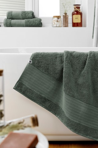 Drap de douche Garance - Romarin - 70 x 130 cm