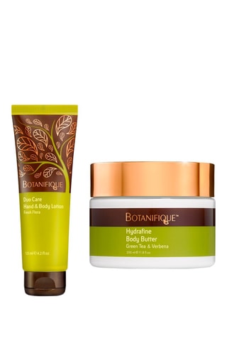 Duo soins lotion corps et crème mains 125 ml et Beurre corporel hydrafine 350 ml - Botanifique