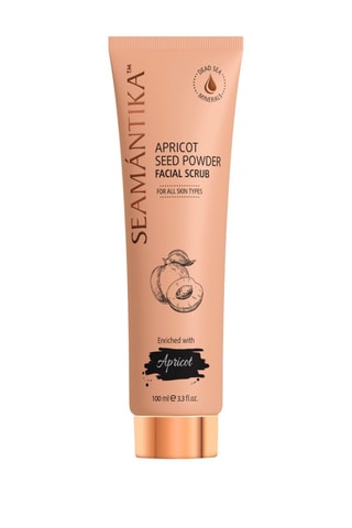 Gommage visage à la poudre de graines d’abricot - Tout type de peau - 100 ml