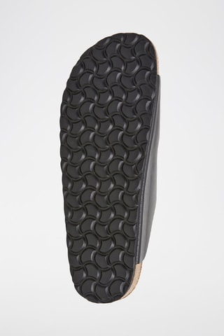 Mules en cuir - Noir