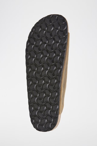 Mules en cuir - Kaki