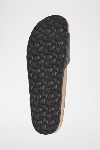 Mules en cuir - Noir