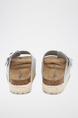 Mules en nubuck - Gris