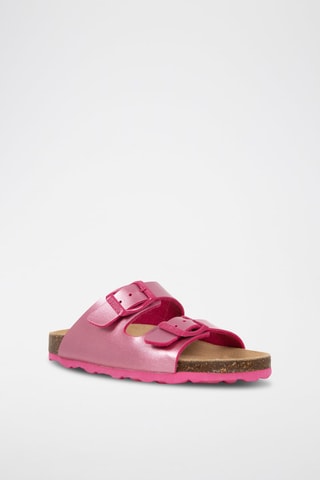 Mules Ibiza Fuchsia