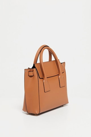 Sac à main en cuir Jany - Camel