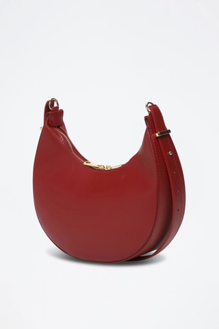 Sac à main en cuir Bruna - Rouge