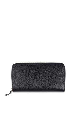 Compagnon en cuir Pely - Noir