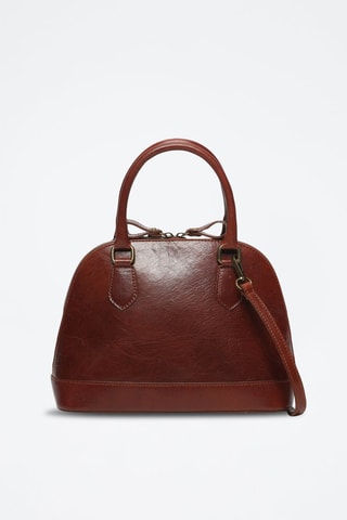 Sac bandoulière en cuir Yasu - Marron