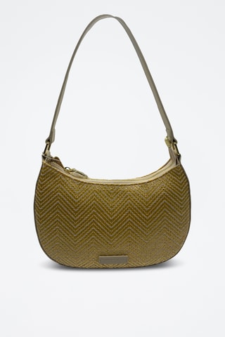 Leren Handtas Amara  - Wit