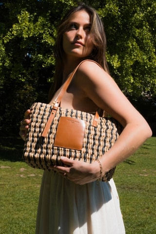 Leren Handtas Azura  - Bruin