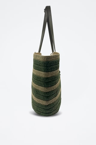 Leren Handtas Isora  - Groen