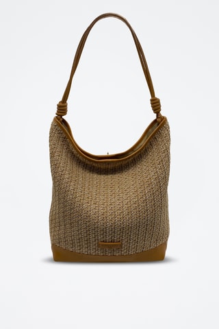 Leren Handtas Luzia   - Camel