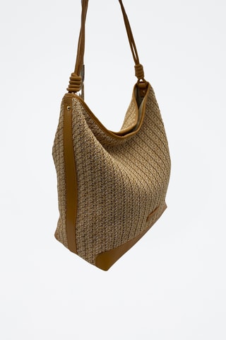 Leren Handtas Luzia   - Camel