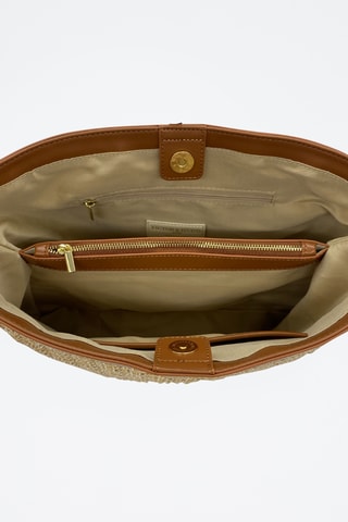 Leren Handtas Malaya  - Bruin