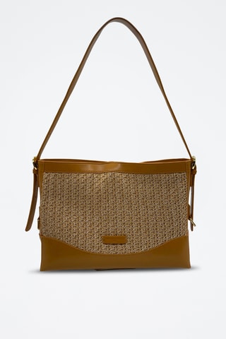 Leren Handtas Malaya  - Camel