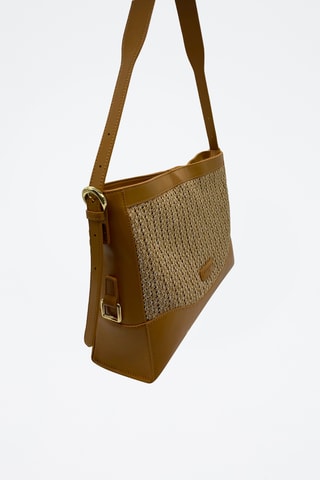 Leren Handtas Malaya  - Camel