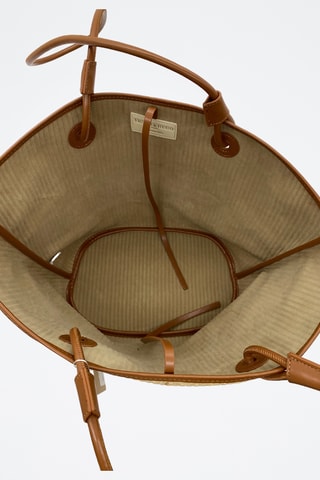 Leren Shopper Solea  - Bruin