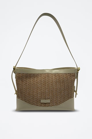Leren Handtas Malaya  - Wit