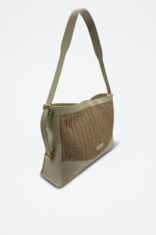Leren Handtas Malaya  - Wit
