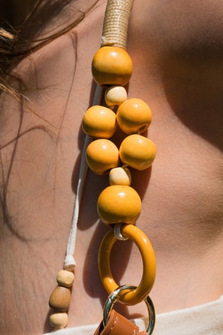Leren Handtas Tulum  - Bruin