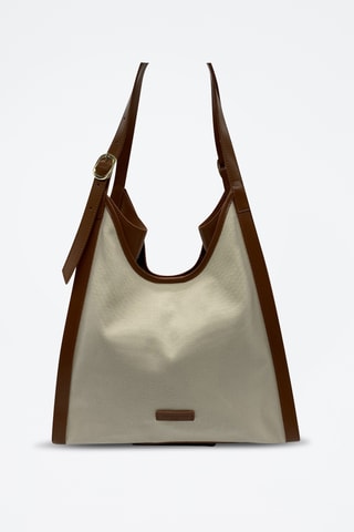 Leren Handtas Zaya  - Bruin