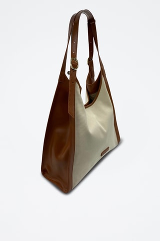Leren Handtas Zaya  - Bruin