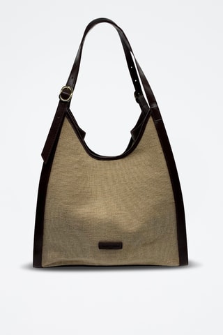 Leren Handtas Zaya  - Bruin