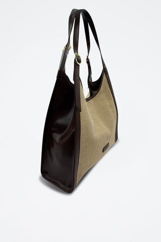 Leren Handtas Zaya  - Bruin