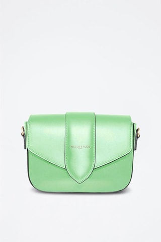 Sac bandoulière en cuir Julia - Vert