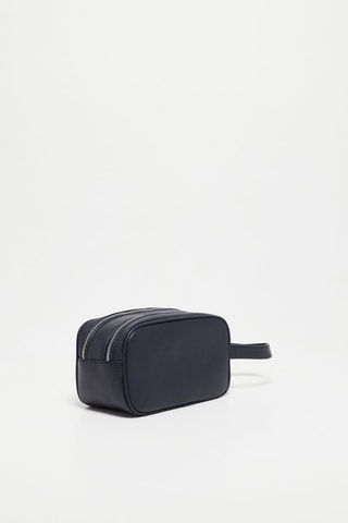 Sac à main en cuir Trou - Bleu marine