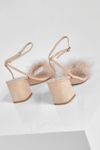 Sandales à talons - Beige