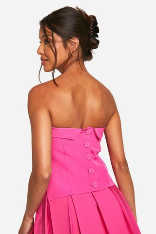 Top bustier - Rose