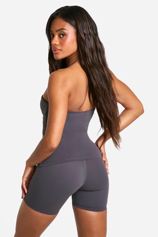 Top bustier - Gris